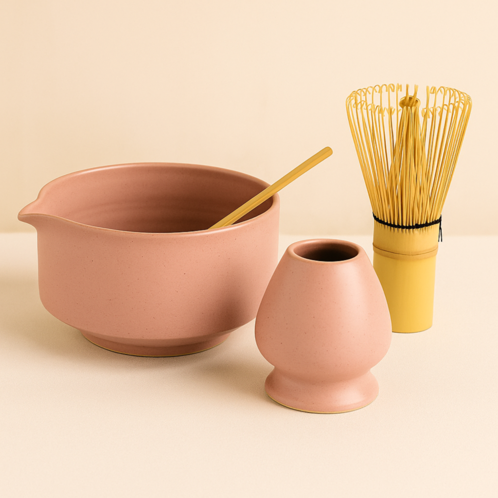 Keramische Matcha Theeceremonie set