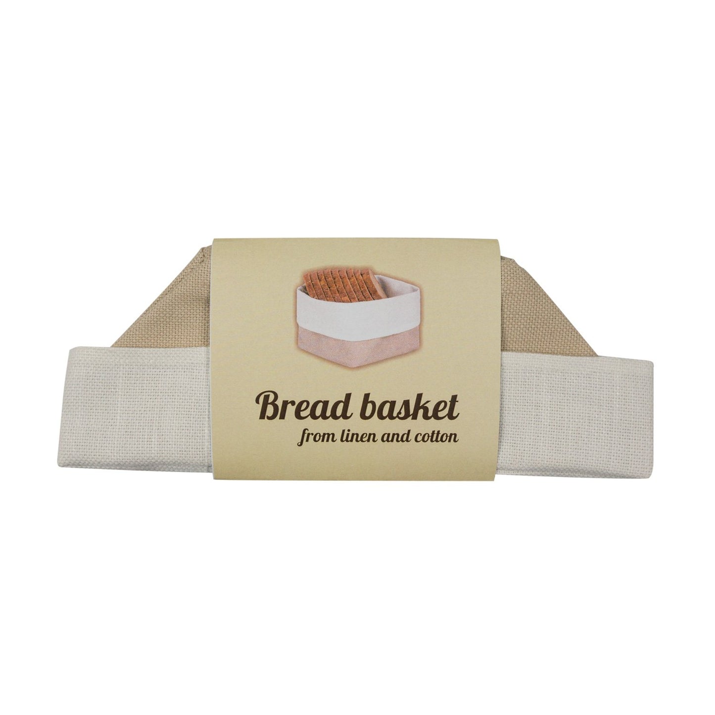 Broodmand – Beige (Katoen & Linnen)