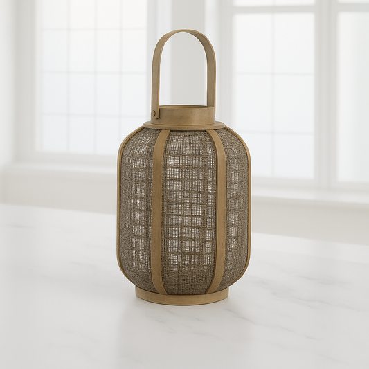 Handgemaakte Lantaarn in Bali Stijl