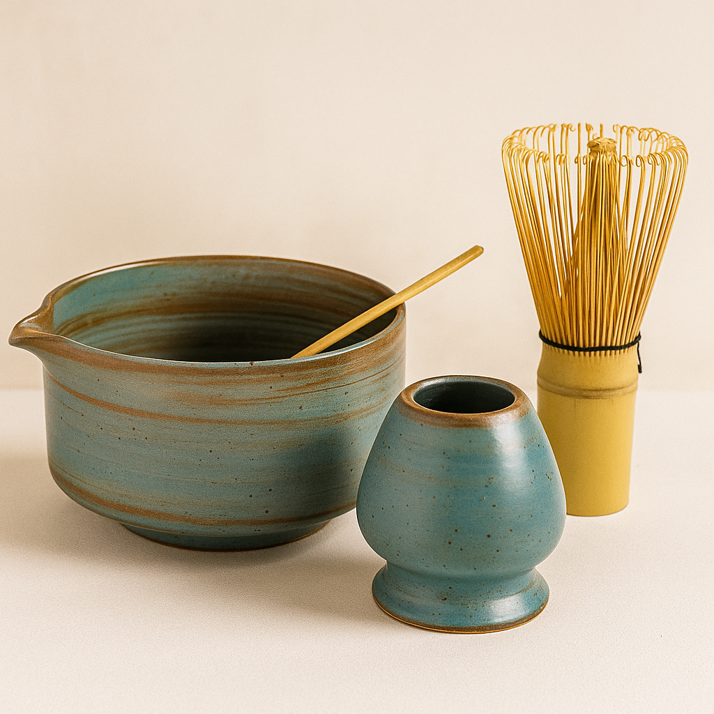 Keramische Matcha Theeceremonie set