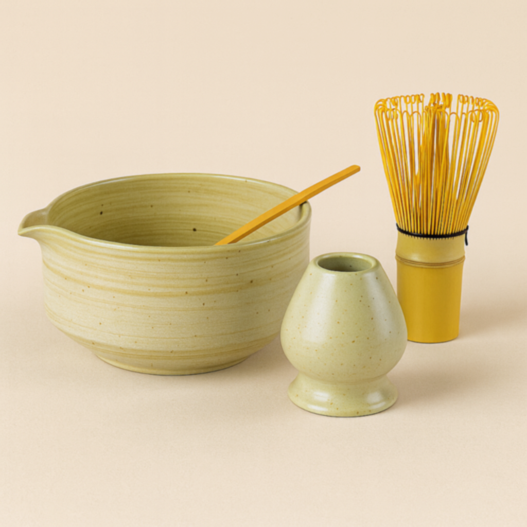 Keramische Matcha Theeceremonie set
