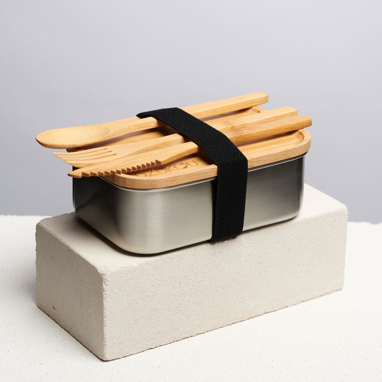Duurzame Lunchbox van RVS en Bamboe