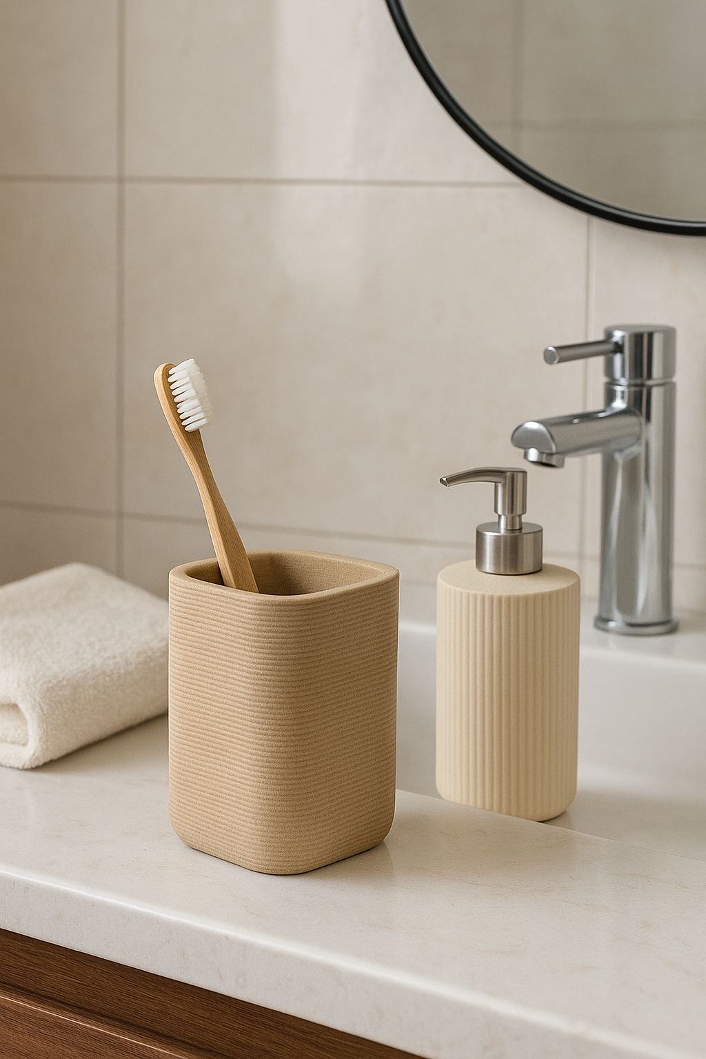 Tandenborstelhouder Versa – Beige